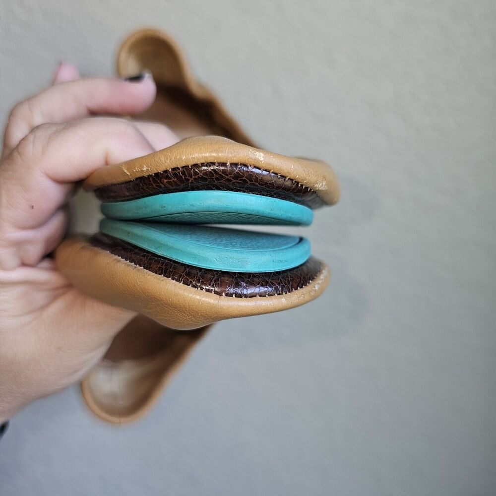 Tieks By Gavrieli Womens Camel Tan Brown Leather … - image 4